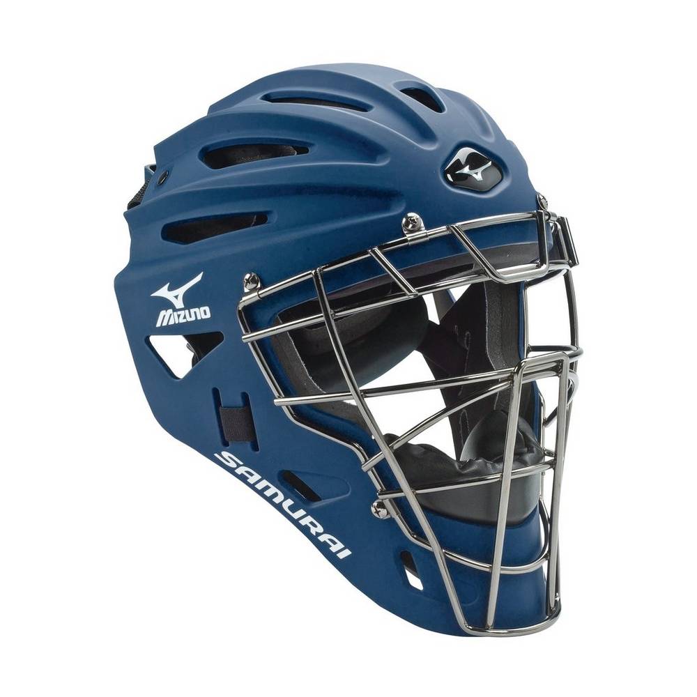 Casco De Beisbol Mizuno Samurai G4 Hombre Azul Marino Ofertas MJEI-31645